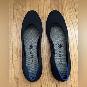 Rothy Black Women’s 10.5 Flat